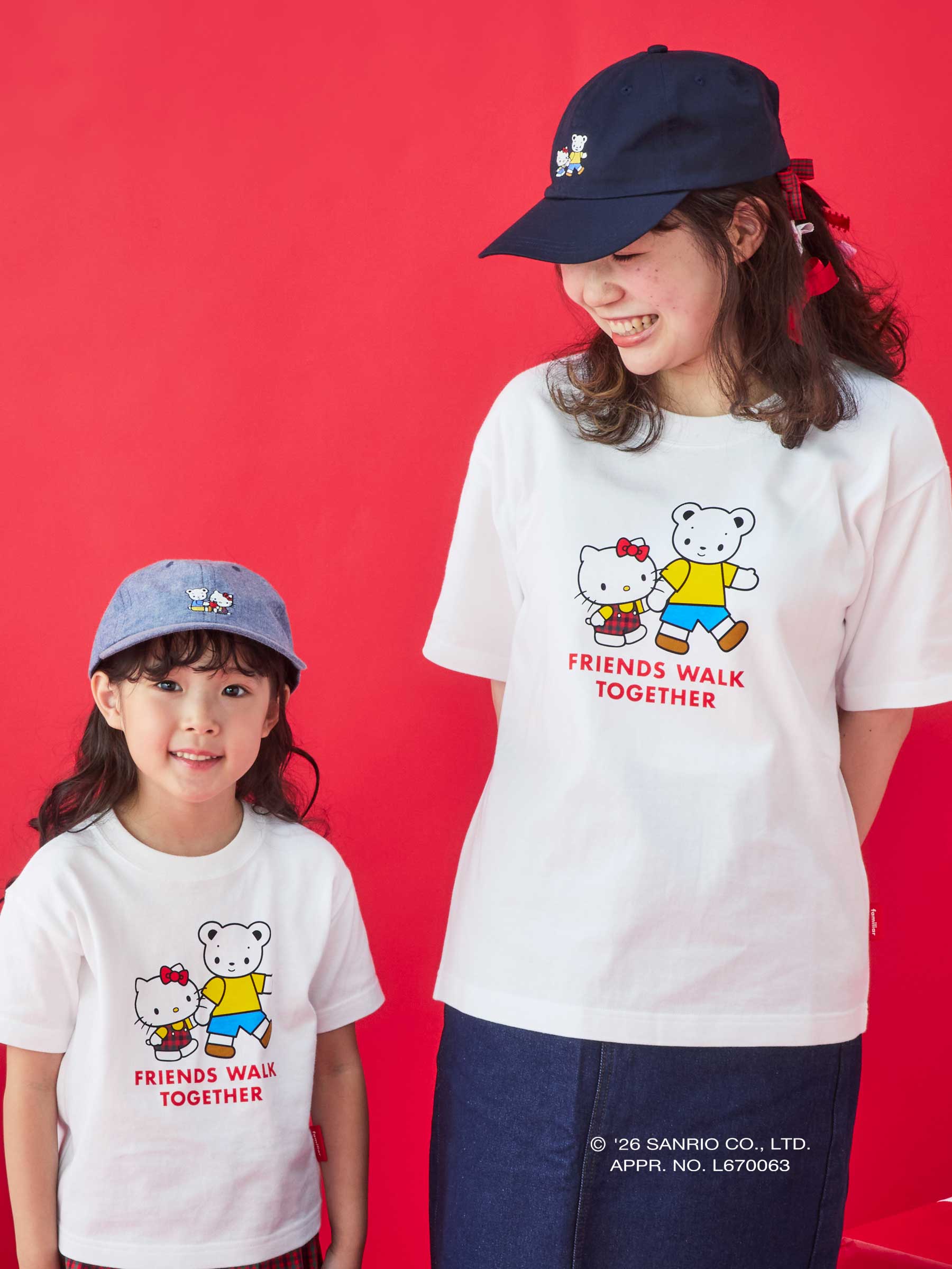 Tシャツ〈ハローキティ × familiar〉 - Image 3