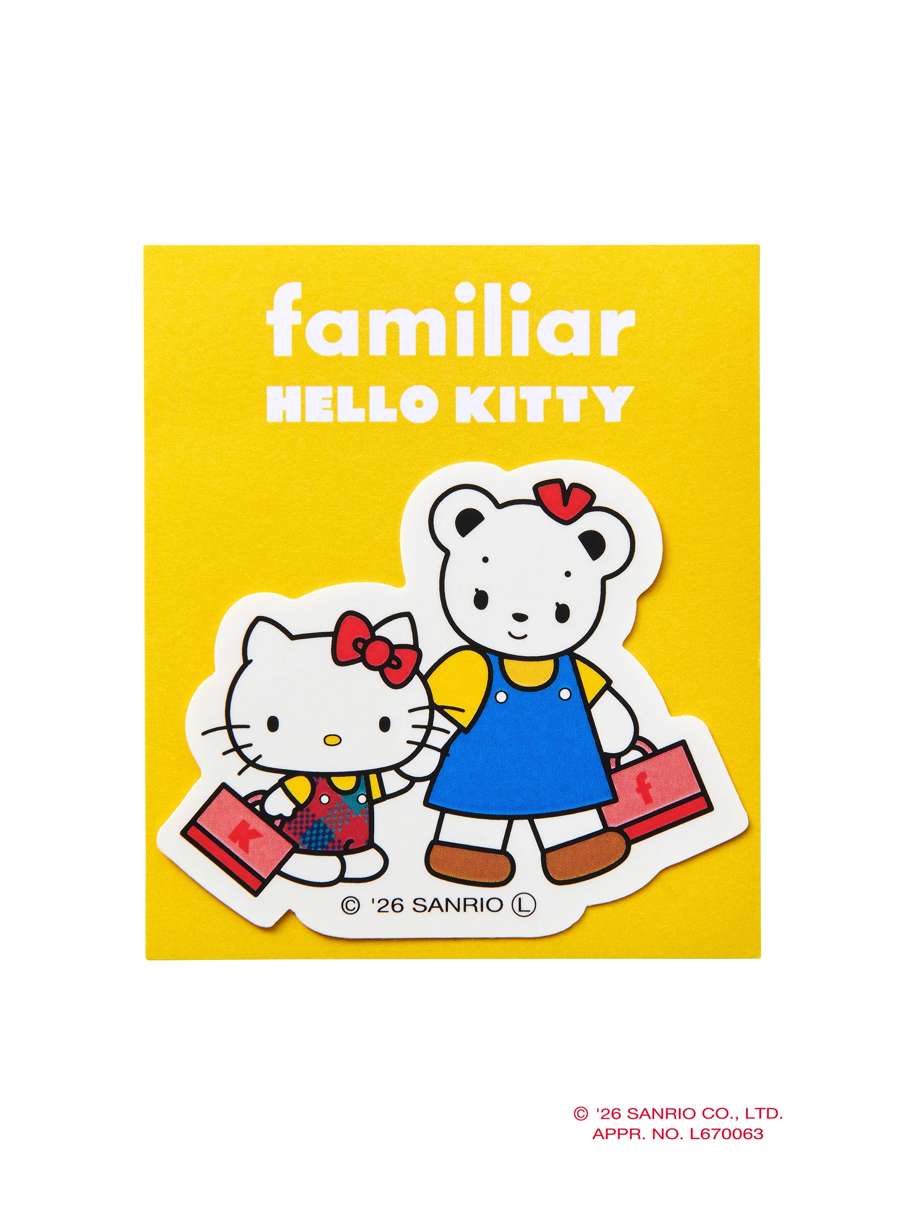 ステッカー〈ハローキティ × familiar〉 - Image 11