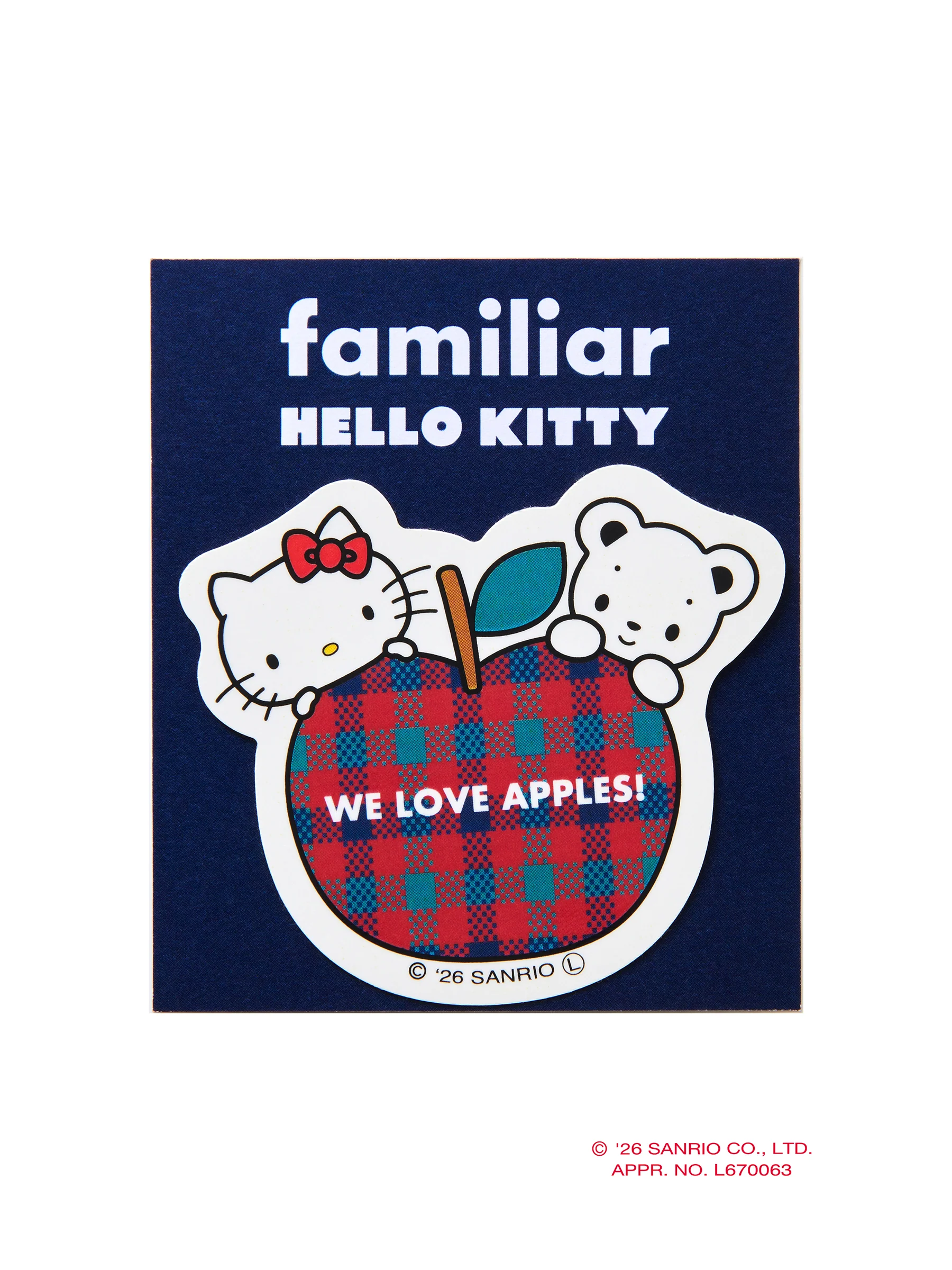 ステッカー〈ハローキティ × familiar〉 - Image 5