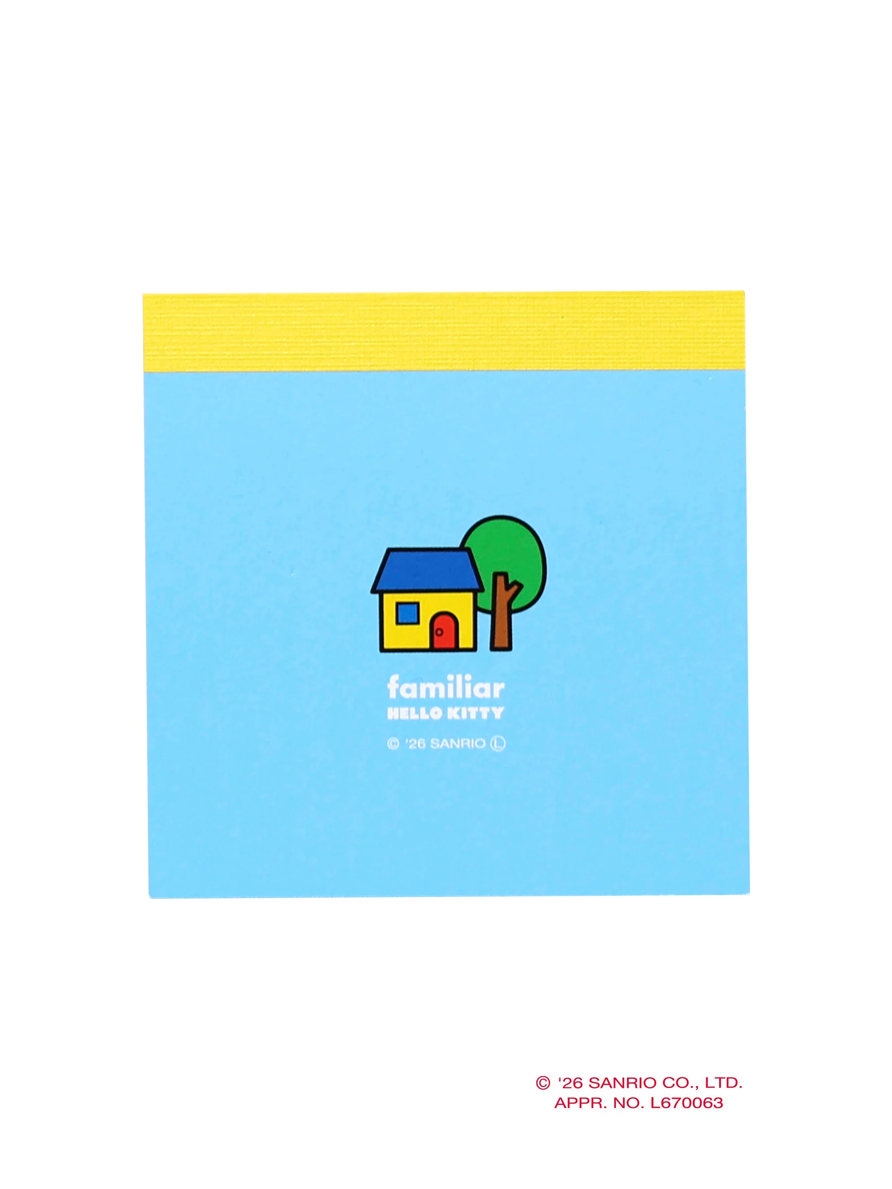 メモ帳〈ハローキティ × familiar〉 - Image 5