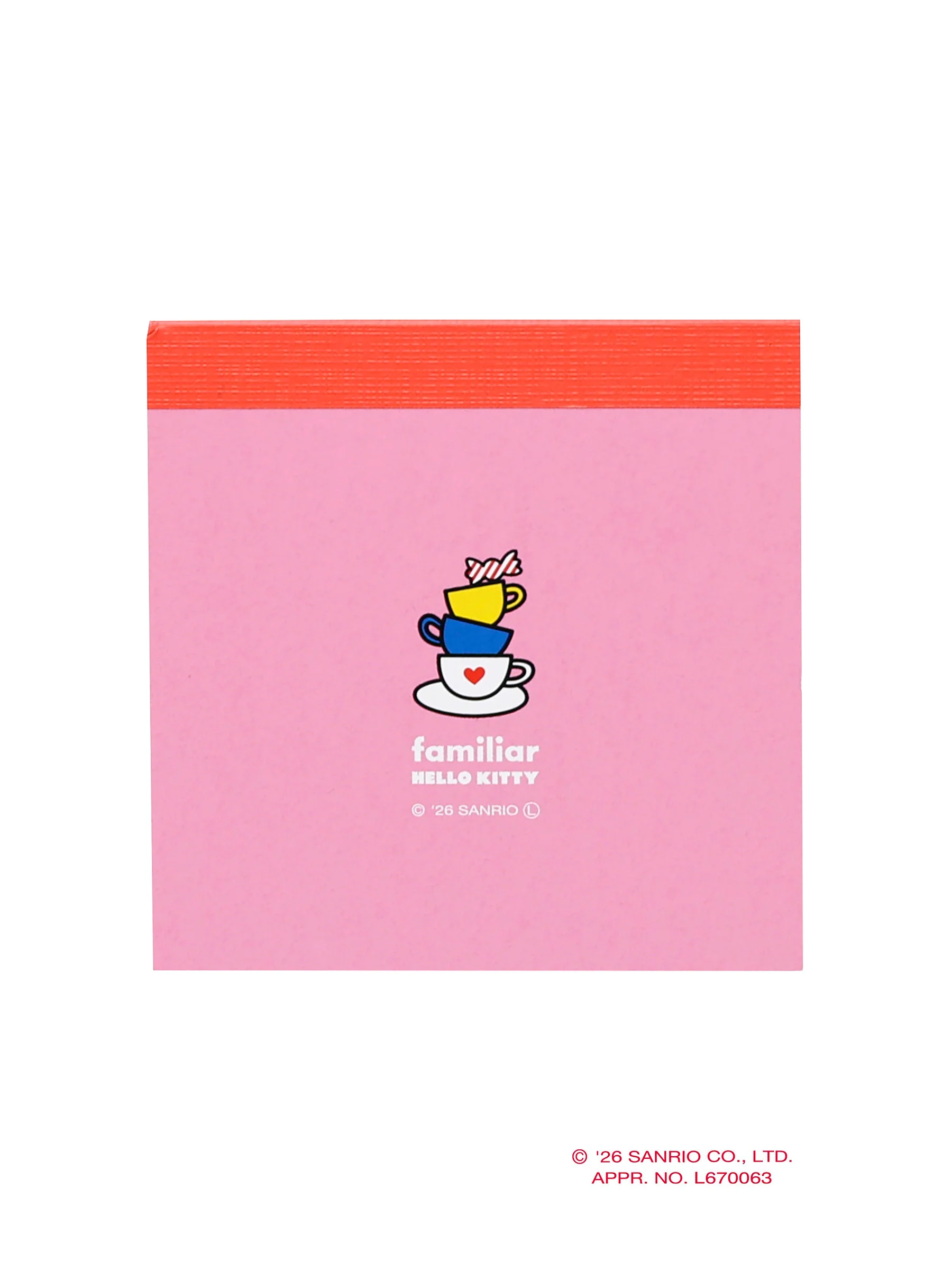 メモ帳〈ハローキティ × familiar〉 - Image 9