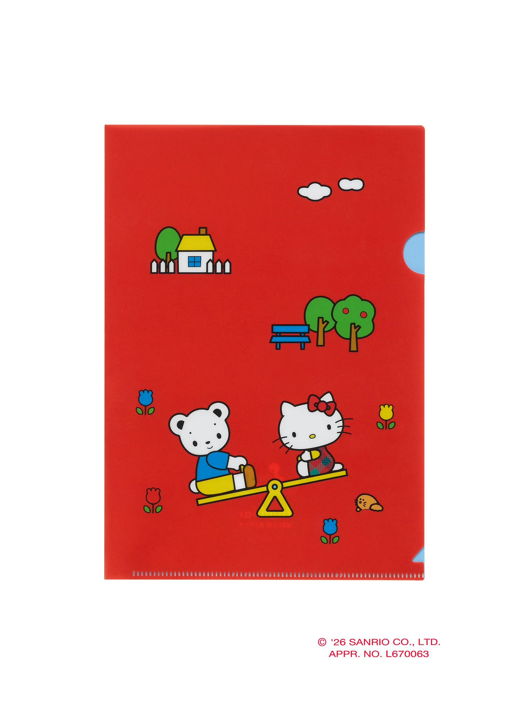 ミニクリアファイル(A5)〈ハローキティ × familiar〉 - Image 8